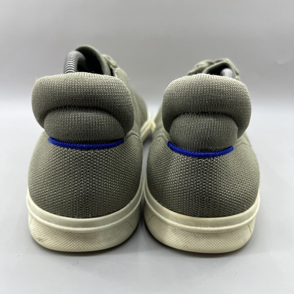 Rothy's RS01 Casual Knit Sneakers Men's Size 11 Green Comfort Low Top Lace Shoes - Picture 4 of 10